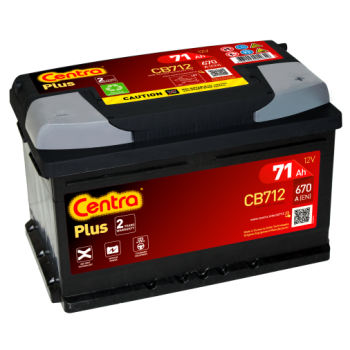 Akumulator Centra CB712 12V 71Ah 670A