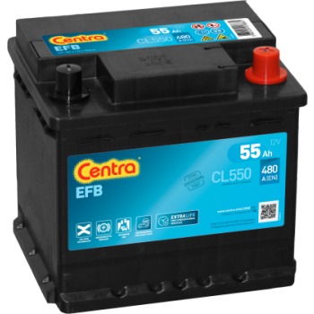 Akumulator CENTRA EFB CL550 12V 55Ah 480A