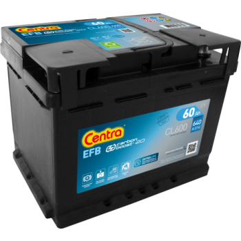 Akumulator CENTRA EFB CL600 12V 60Ah 640A