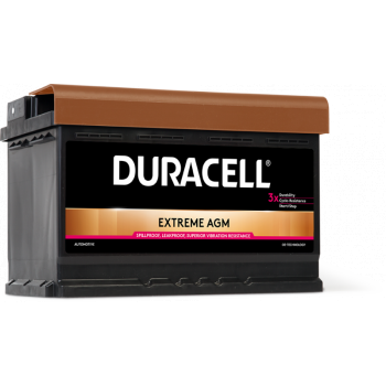 Akumulator Duracell EXTREME DE70 AGM 12V 70Ah 760A