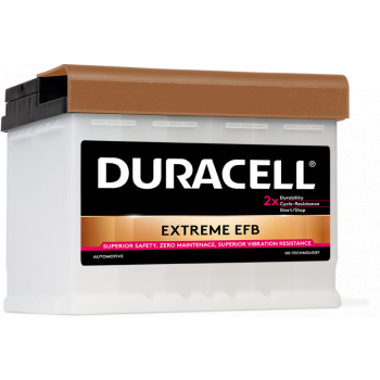 Akumulator Duracell Extreme DE65 EFB 12V 65Ah 640A