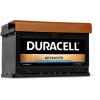 Akumulator Duracell Advanced DA74 12V 74Ah 680A