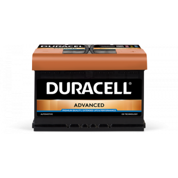 Akumulator Duracell Advanced DA72 12V 72Ah 660A