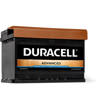 Akumulator Duracell Advanced DA72 12V 72Ah 660A