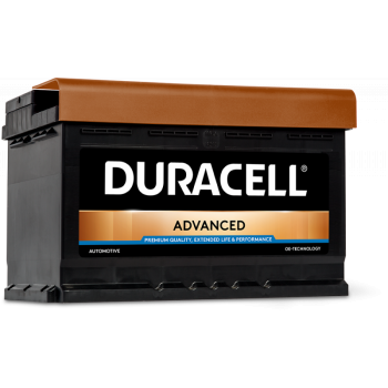 Akumulator Duracell Advanced DA74 12V 74Ah 680A