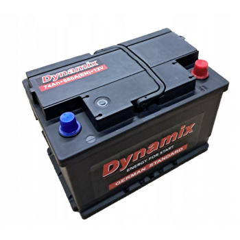 Akumulator DYNAMIX DX74N 12V 74Ah 680A