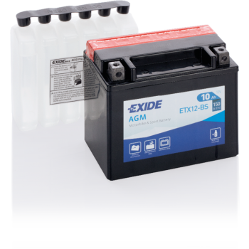 Akumulator Exide ETX12-BS YTX12-BS 10Ah 150A