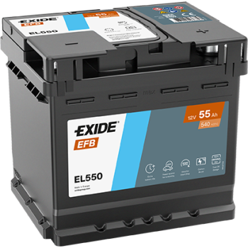 Akumulator EXIDE EFB EL550 12V 55Ah 540A