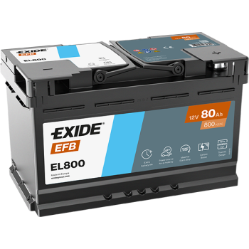 Akumulator EXIDE EFB EL800 12V 80Ah 800A