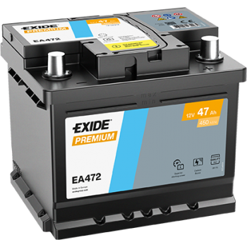 Akumulator Exide Premium EA472 12V 47Ah 450A
