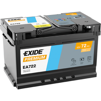 Akumulator Exide Premium EA722 12V 72Ah 720A