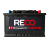 Akumulator RECO AGM RA58080 12V 80Ah 800A