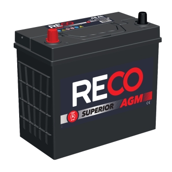 Akumulator RECO AGM RJA54538 12V 45Ah 380A