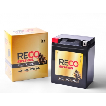 Akumulator RECO RB14-GEL 12V 14Ah L+ YB14-B
