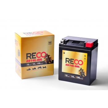 Akumulator RECO RB14L-GEL 12V 14Ah L+ YB14L-B