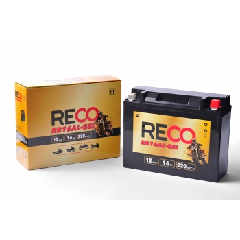 Akumulator RECO RB16AL-GEL 12V 16Ah 220A P+ YB16AL