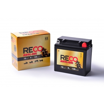 Akumulator RECO RB9L-GEL 12V 9Ah P+ YB9L