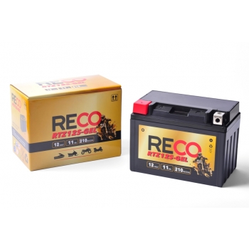 Akumulator RECO RTZ12S-GEL 12V 11Ah 210A L+ YTZ12S