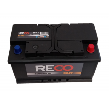 Akumulator RECO SMF RS58074 12V 80Ah 740A