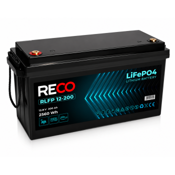 RECO RLFP12-200 12,8V 200Ah akumulator LiFePO4