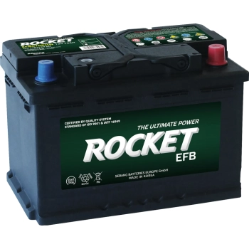 akumulator Rocket EFB 70Ah 680A OEM Hyundai Kia BMW