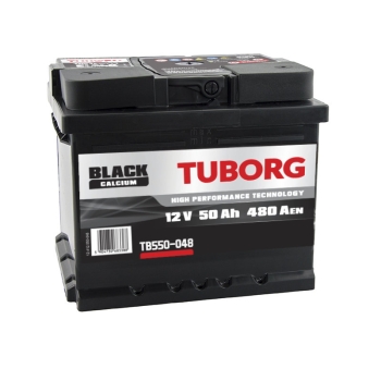 Akumulator Tuborg Black 12V 50Ah 480A TB550-048