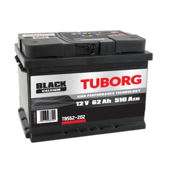Akumulator Tuborg Black 12V 62Ah 510A L+ TB562-202