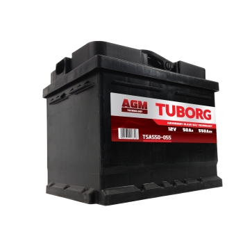 Akumulator Tuborg AGM 12V 55Ah 550A TSA550-055