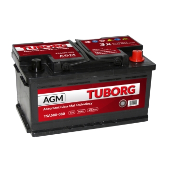 Akumulator Tuborg AGM 12V 80Ah 800A TSA580-080