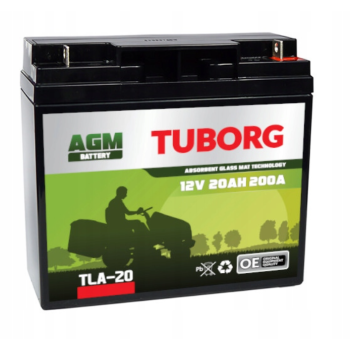 Tuborg TLA-20 12V 20Ah AGM akumulator do traktorka