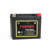 Tuborg TX14HL 12V 14Ah 240A AGM akumulator motocyklowy wzmocniony