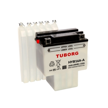 Tuborg HYB16A-AB 12V 16Ah 210A akumulator motocyklowy