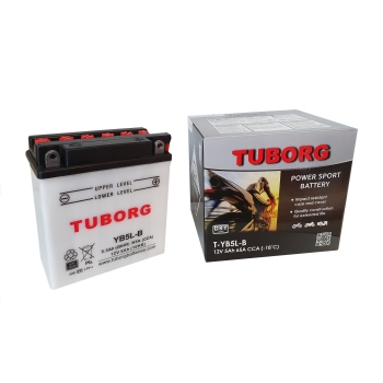 Tuborg YB5L-B 12V 5.3Ah 65A akumulator motocyklowy