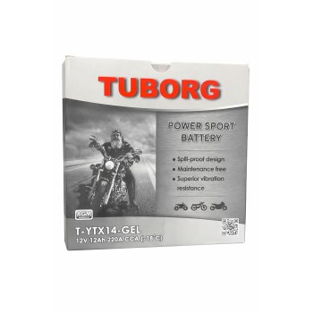 Akumulator Tuborg 12.6Ah 220A do motocykla i quada