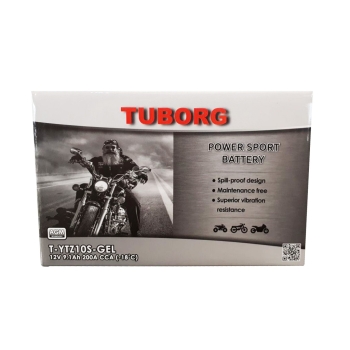 Akumulator Tuborg 9.1Ah 200A do motocykla