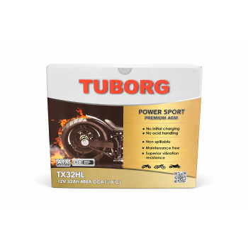 Tuborg TX32HL AGM 32Ah złoty Hareley Seedoo