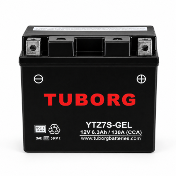 Tuborg YTZ7S-GEL 12V 6.3Ah 130A AGM fabrycznie aktywowany