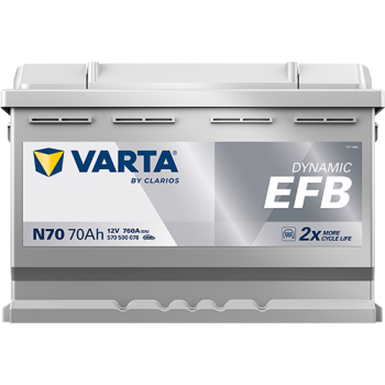 Akumulator Start-Stop Varta EFB 70Ah