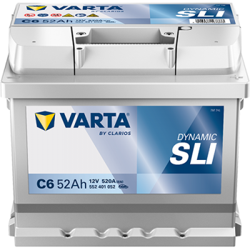 Akumulator VARTA Dynamic SLI C6 12V 52Ah 520A