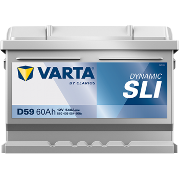 Akumulator VARTA Dynamic SLI D59 12V 60Ah 540A