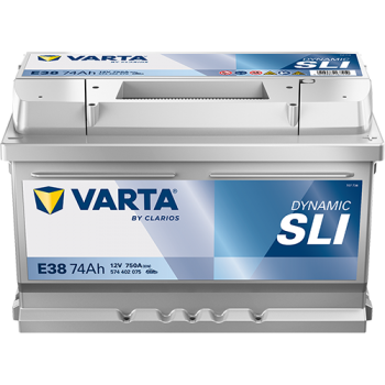 Akumulator VARTA Dynamic SLI E38 12V 74Ah 750A